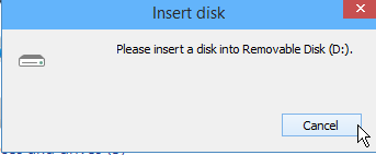 insert disk