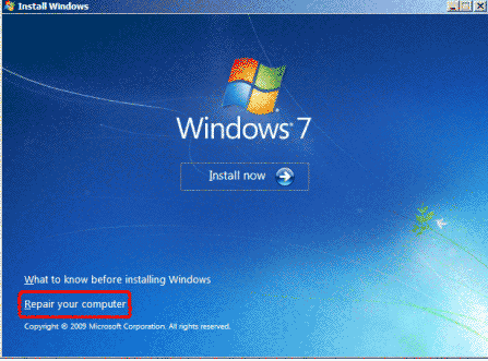 an unexpected io error has occured windows 7 10